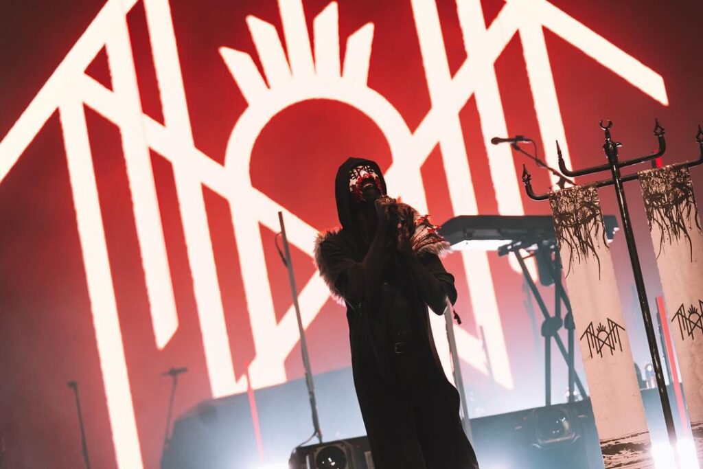 Sleep Token’s Paris Performance: Highlights from Their Opening Act for Linkin Park at La Défense Arena